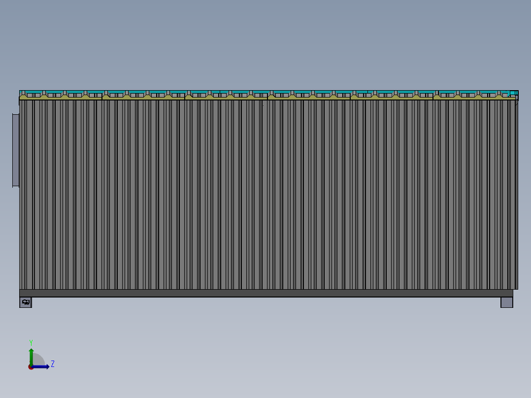 模数莫维尔 6x2.4m左视图