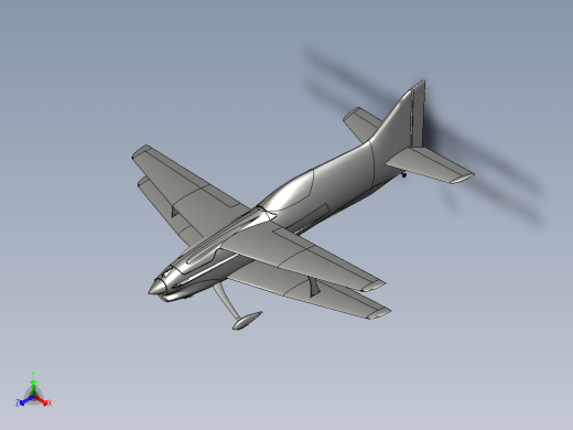 B2004779-探路者F3A双翼飞机