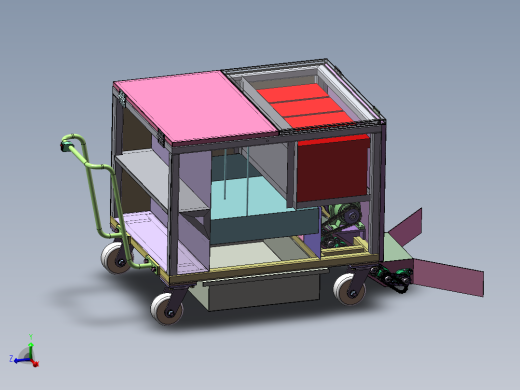 落叶清扫推车  sw21