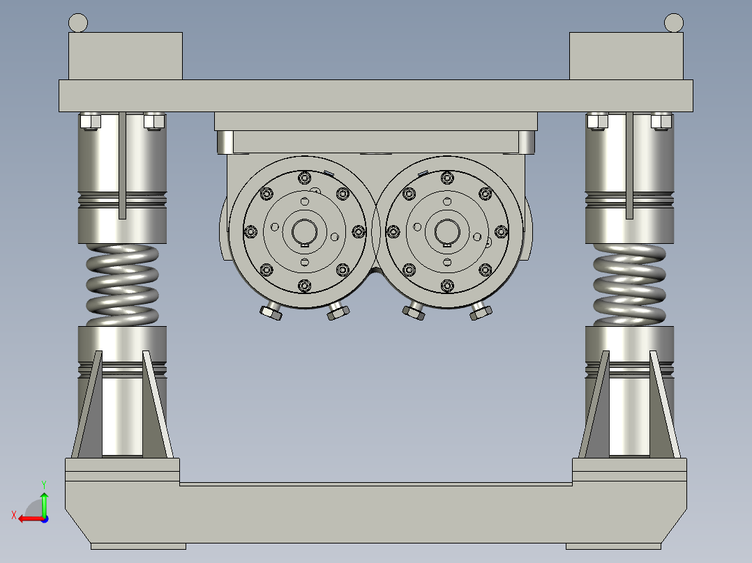 PZ3-MZ13-03-00振动台台面总成后视图