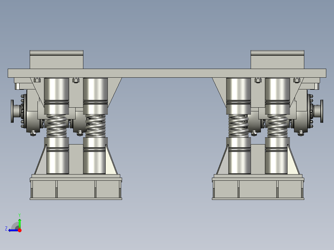 PZ3-MZ13-03-00振动台台面总成右视图