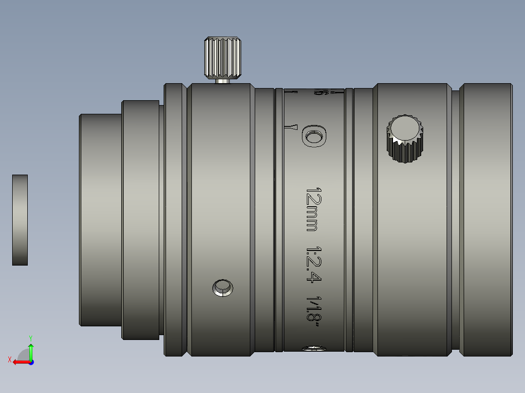 海康威视镜头MVL-HF1224M-10MP1后视图