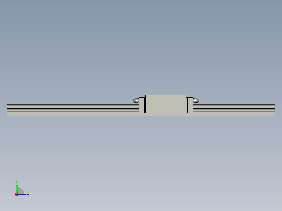 701C锁螺丝-HIWIN-HGH25CA2R460ZAPII-HGH-1左视图