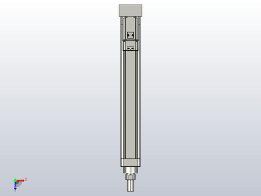 MTE63-400-P-M400W-A-S3 MTE63电动缸 最大负载300kg 400W电机间接安装俯视缩略图