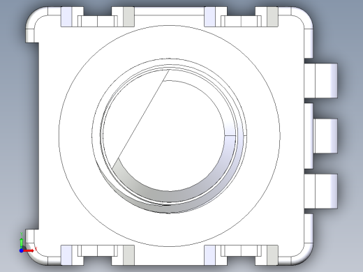 电位器，PCB安装，立式，M7，执行器高度15毫米，总高度21.8毫米前视缩略图