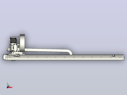 XYGT430-A4-A-1050-500-M-C-001负载2-24KG XY悬臂模组 XYGT430-A4 替换TOYO直线模组前视缩略图