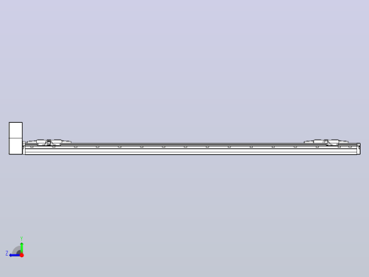 皮带直线轴双滑块型TPA-GCBS-120-P70-L525-RU-M20-N3右视缩略图