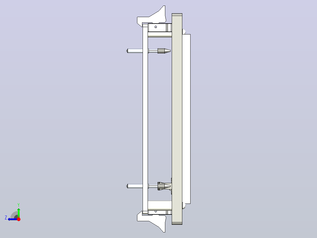 压装治具工装60右视图