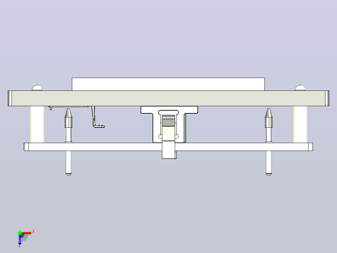 压装治具工装60俯视图