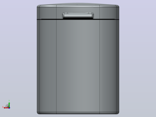 垃圾箱 垃圾处理设备trash-can-9832-模型格式为 stp sw igs后视缩略图