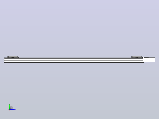 皮带直线轴双滑块型TPA-GCBS-50-P42-L525-QL-M10-N3左视缩略图