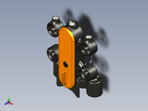 TITAN v1 ROV遥控无人潜水器造型3D数模图纸 STEP IGS格式正等轴测缩略图