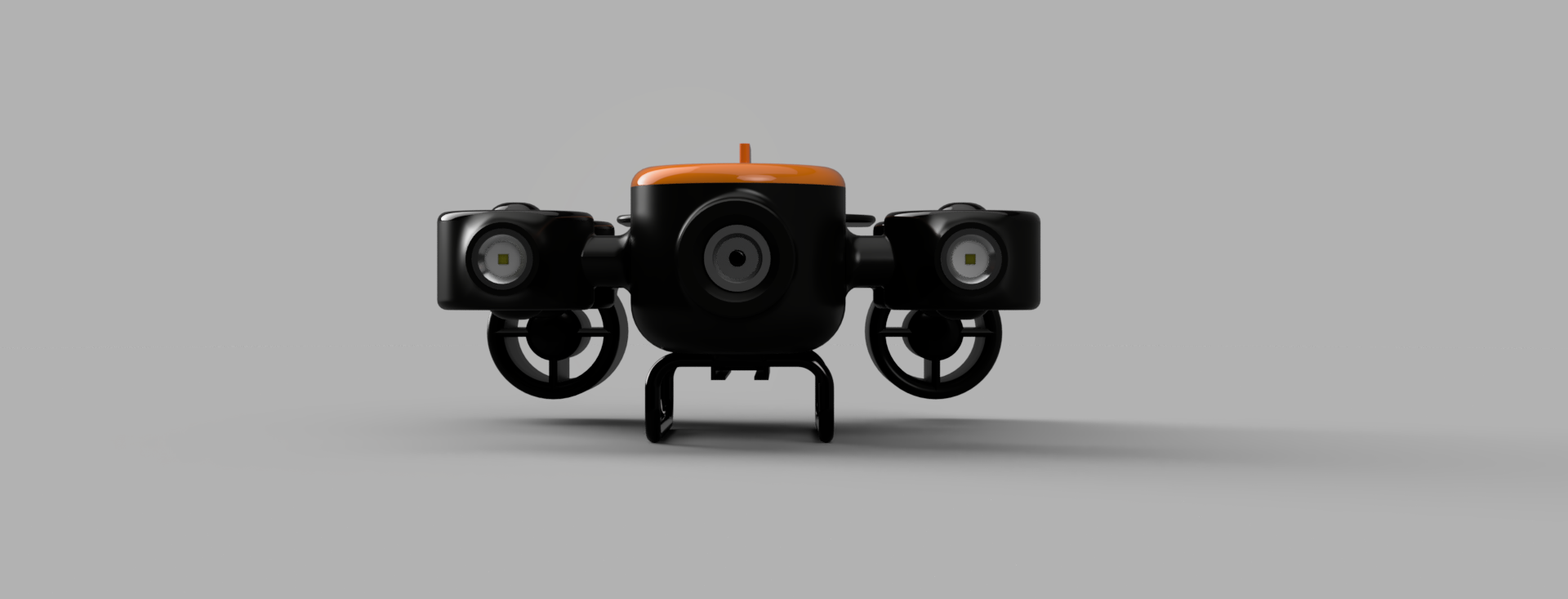 TITAN v1 ROV遥控无人潜水器造型3D数模图纸 STEP IGS格式