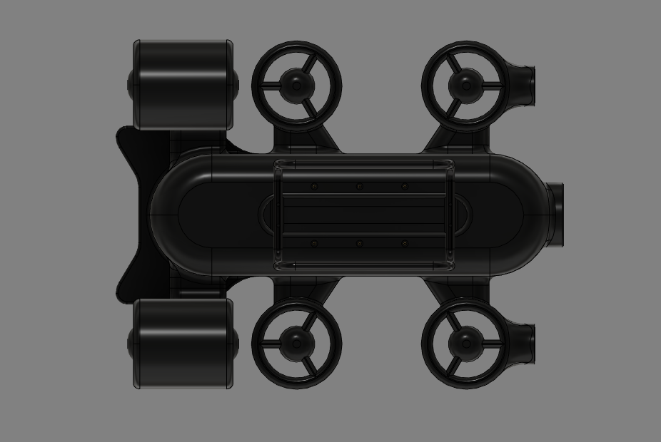 TITAN v1 ROV遥控无人潜水器造型3D数模图纸 STEP IGS格式