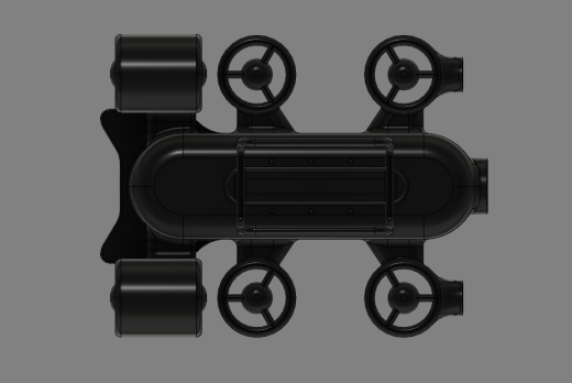 TITAN v1 ROV遥控无人潜水器造型3D数模图纸 STEP IGS格式缩略图