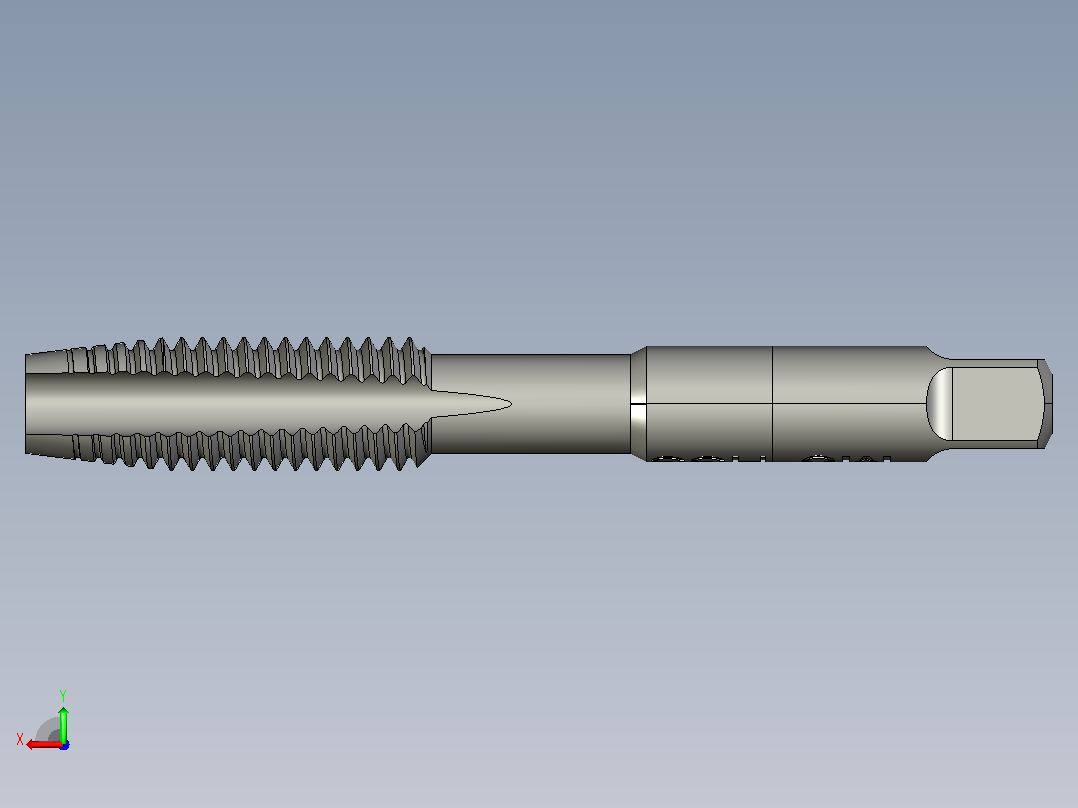 m8-hss丝攻数码模型后视图