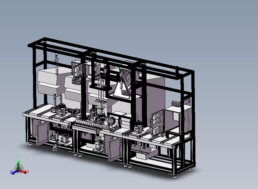 10P30离合器装配生产线 