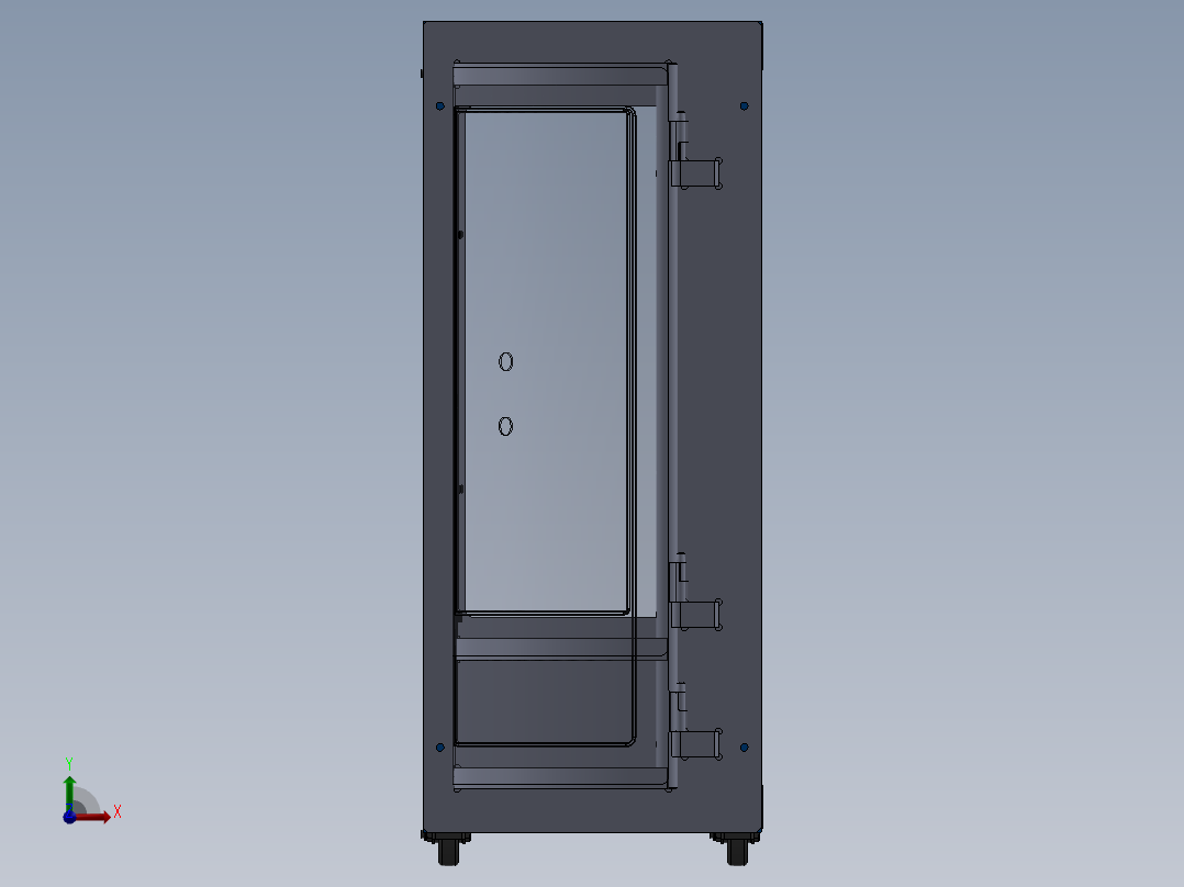 上盖检具前视图