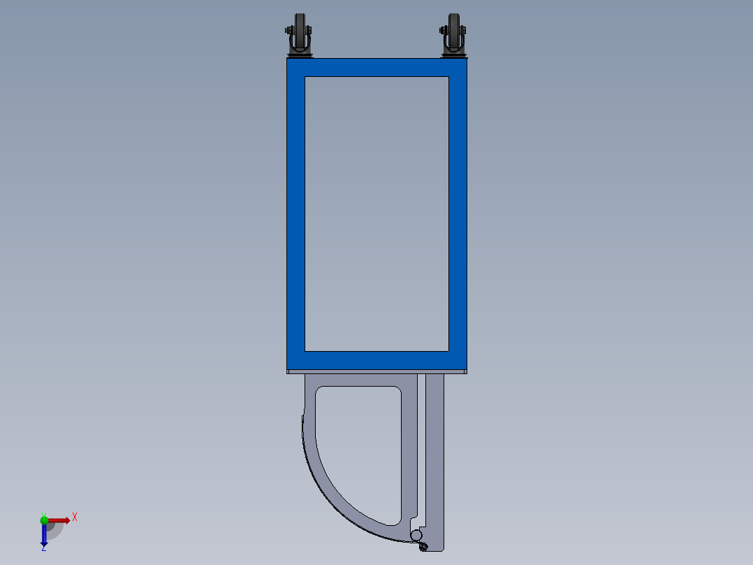 上盖检具俯视图