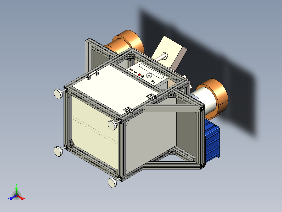 自动化耐压测试机（非标电测机）3D模型
