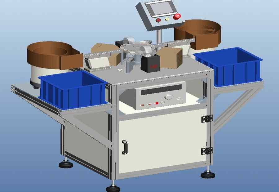 自动化耐压测试机（非标电测机）3D模型