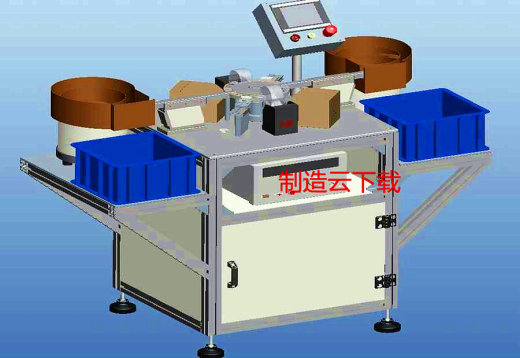 自动化耐压测试机（非标电测机）3D模型缩略图