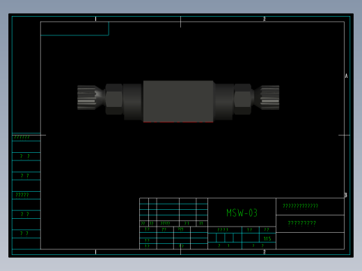MSW榆次油研叠加试单向节流阀三维图