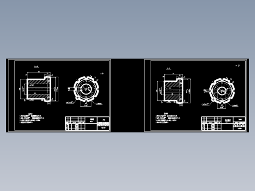 弹性柱销齿式联轴器ZLL4型带制动轮的联轴器全套图纸