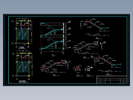 【五层】6812平米高职教学楼（计算书、部分建筑、结构图）