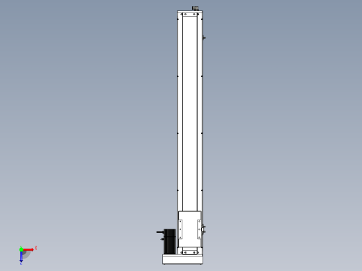 Toyo东佑达直线模组-ECH14-1000-BR-200W+煞車俯视缩略图
