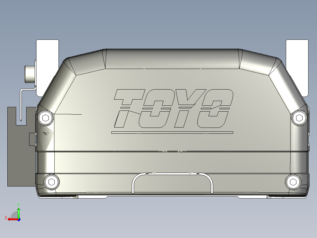 Toyo东佑达直线模组-ETH14-250-M+煞車-C4反后视图