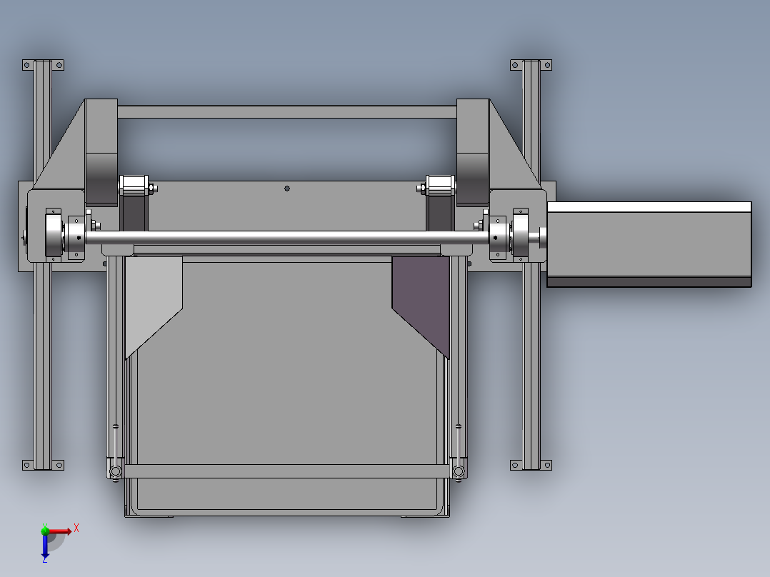 电梯原理解析之升降机俯视图