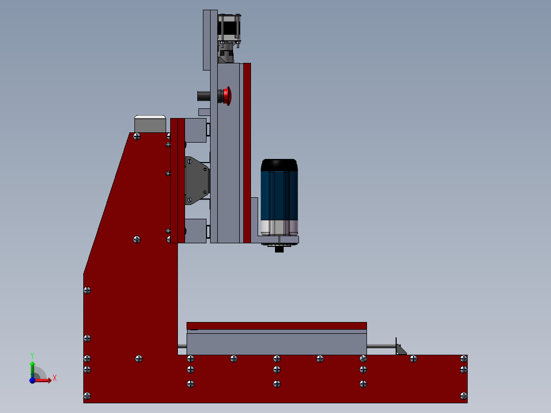 144数控机床前视图