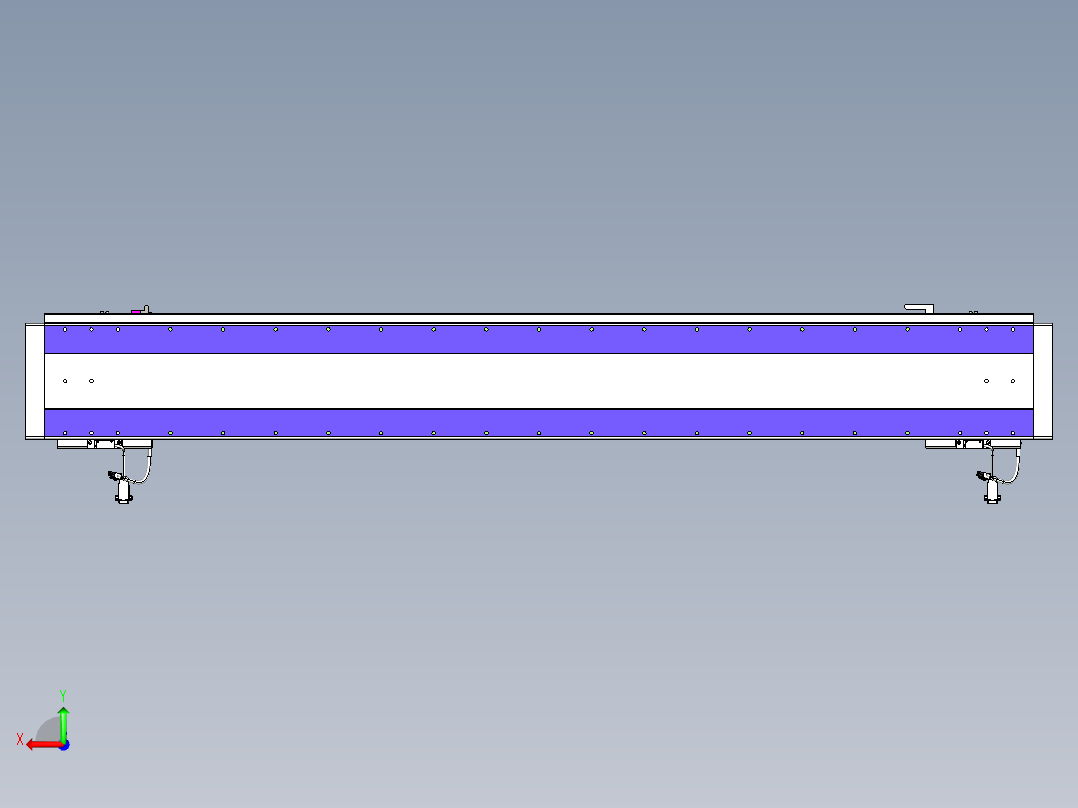 威洛博VL系列3d模型模组2VL22H2Y-S1450后视图