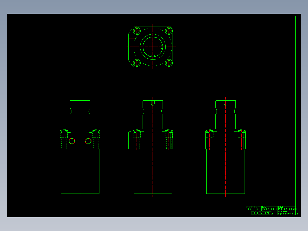 LHS1050-SL-F多系列多零件图纸模型
