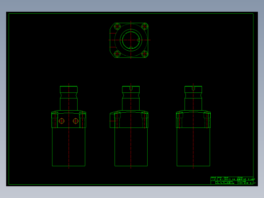 LHS1050-SL-F多系列多零件图纸模型