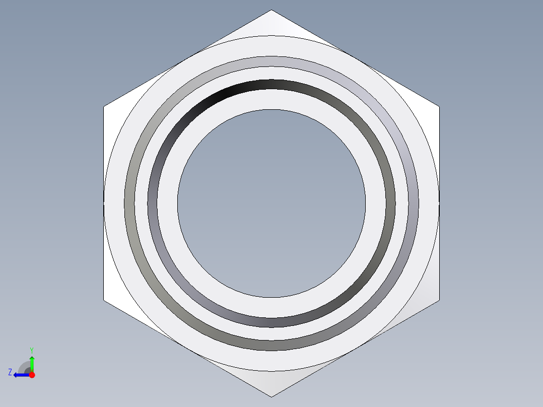 卡套式工业通用硬管接头EO_Male_Stud_connector_GE28LREDOMDCF右视图