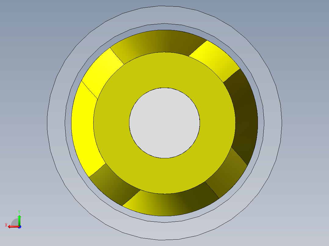 三种扶正器三维SW后视图