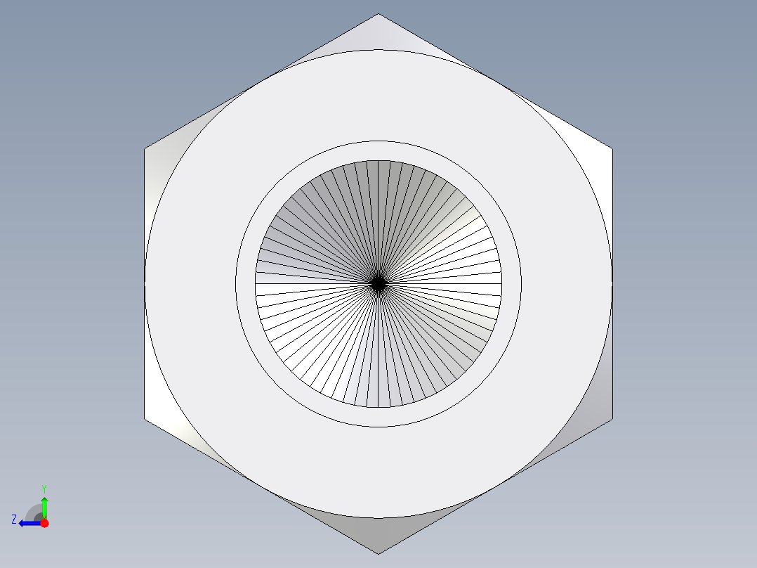 卡套式工业通用硬管接头EO_Blanking_plug_for_tube_ends_ROV22ZLCF右视图