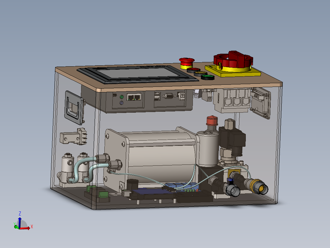 气密性检测组件
