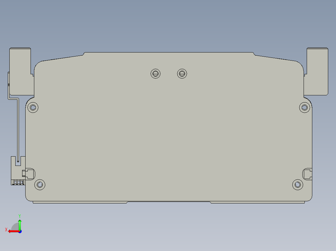东锦丝杆传动-直线滑台模组DH270-C-L10-S150-BC-T1000W-C3后视图
