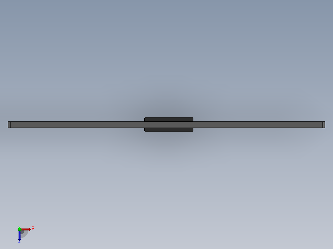 显示器19寸俯视图