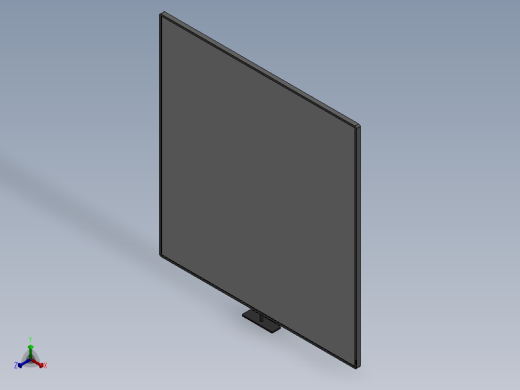 显示器19寸正等轴测缩略图