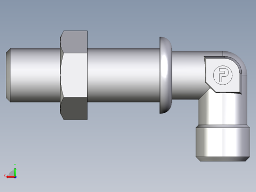 卡套式工业通用硬管接头EO_Bulkhead_elbow_WSV06LOMDCF后视缩略图