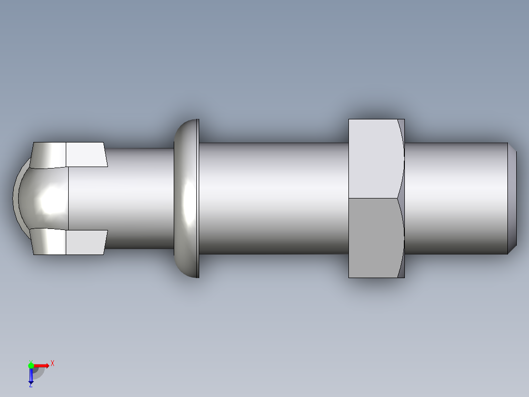 卡套式工业通用硬管接头EO_Bulkhead_elbow_WSV06LOMDCF俯视图