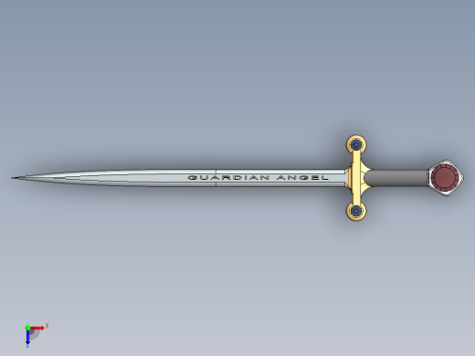 剑、宝剑(99)俯视缩略图