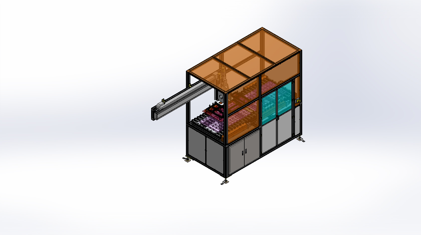 双向面板暂存输送线sw20可编辑