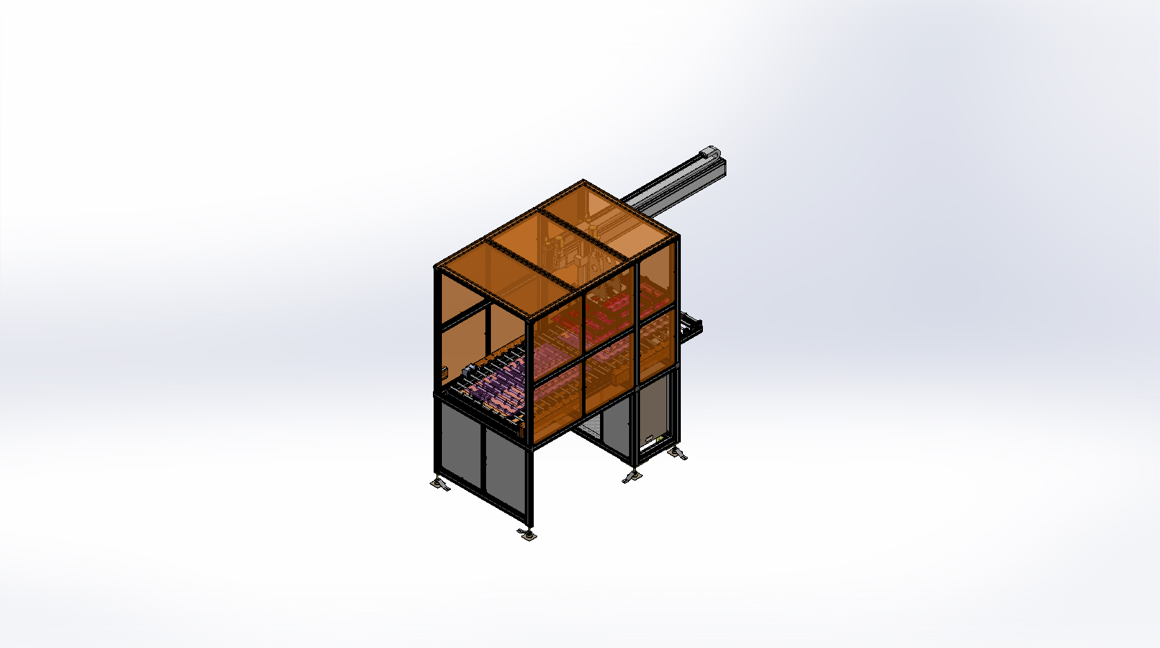 双向面板暂存输送线sw20可编辑