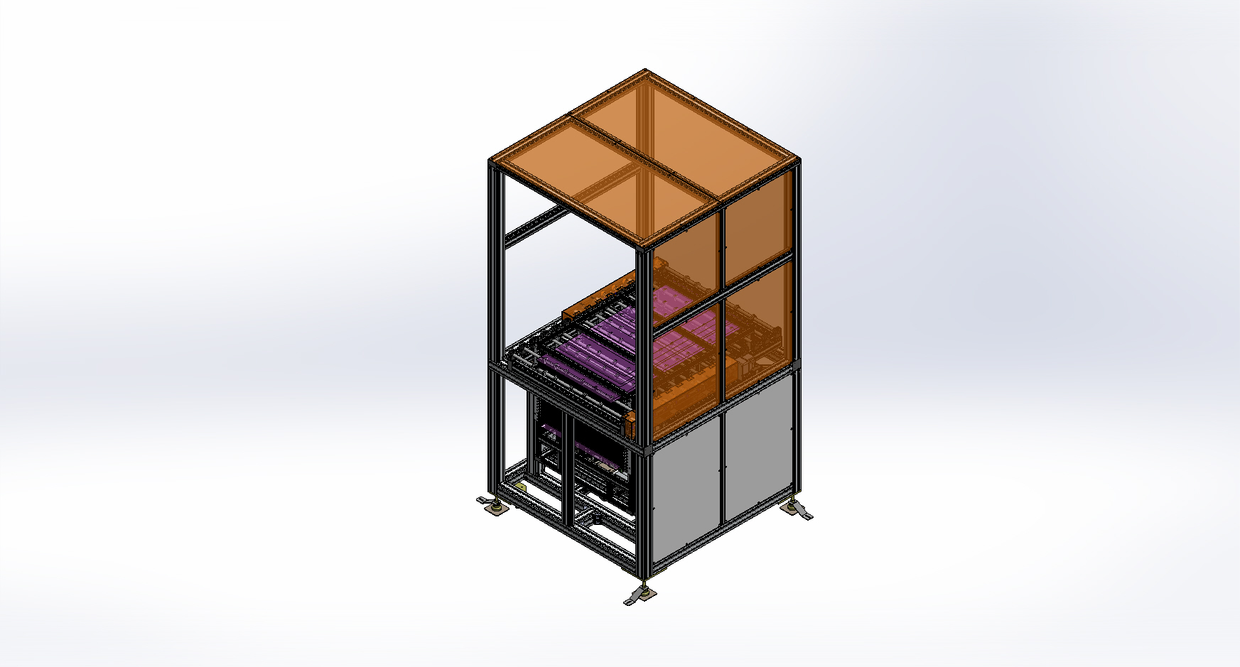 双向面板暂存输送线sw20可编辑