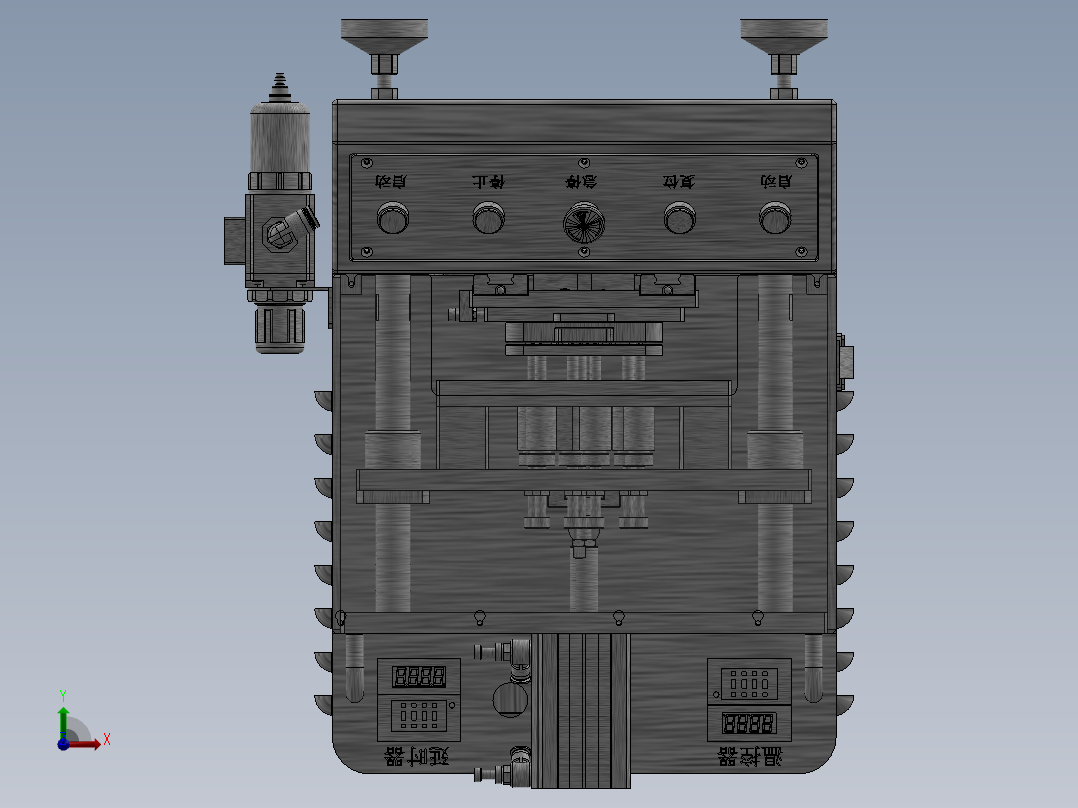 桌上型自动热熔组装设备sw17可编辑前视图